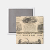 トレモントハウスボストンホテル マグネット (正面/裏面)