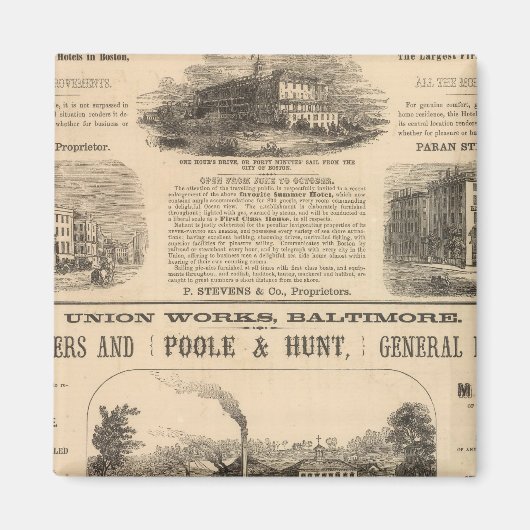 トレモントハウスボストンホテル マグネット (正面)