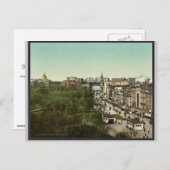 トレモント通り，ボストンマス。クラシックフォトクロム ポストカード (正面/裏面)