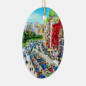 トレモント通り、ボストン、マサチューセッツ州 セラミックオーナメント (右)