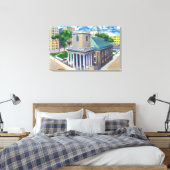 トレモン通りビューオブキングスチャペル キャンバスプリント (インサイチュ (寝室))