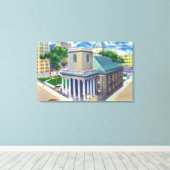 トレモン通りビューオブキングスチャペル キャンバスプリント (インサイチュ (ウッドフロア))