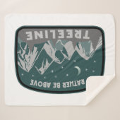 トレラインより上の方がいい シェルパブランケット (正面(横))