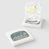 トレラインより上の方がいい ストーンコースター (横)