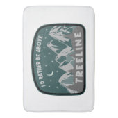 トレラインより上の方がいい バスマット (正面縦)