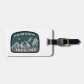 トレラインより上の方がいい ラゲッジタグ (正面横)