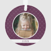 トレリエレガントス | Sugar Plum Holiday写真 オーナメント (裏面)