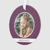 トレリエレガントス | Sugar Plum Holiday写真 オーナメント (正面)