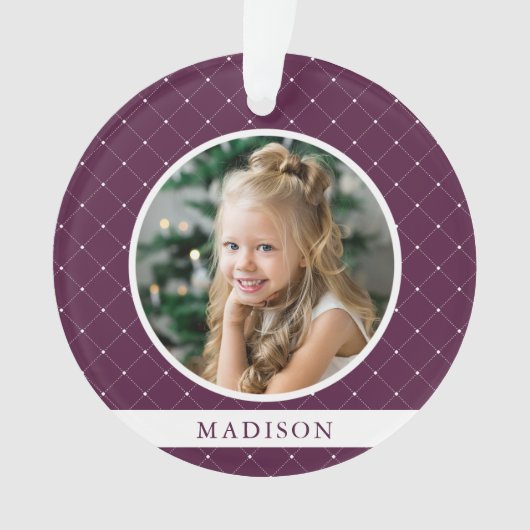 トレリエレガントス | Sugar Plum Holiday写真 オーナメント (正面)