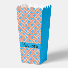 トレリスのパターン青の背景 フェイバーボックス