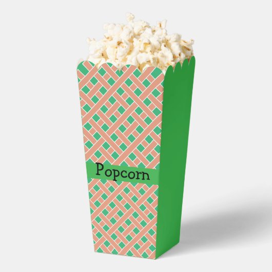 トレリスのパターン(緑) フェイバーボックス (はじけた状態)