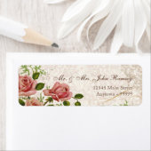 トレリスバラヴィンテージカードメーリング住所 シール (インサイチュ)