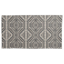 トレリスモダンストライプの正方形とダイヤモンド