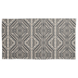 トレリスモダンストライプの正方形とダイヤモンド 枕カバー