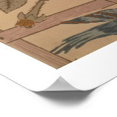 'トレリス'壁紙デザイン, 1864 ポスター (角)