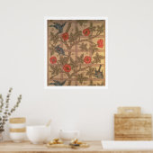 'トレリス'壁紙デザイン, 1864 ポスター (キッチン)