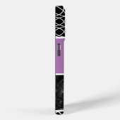 トレリス模様フォトコラージュ&モノグラム Case-Mate iPhoneケース (裏面 / 右)