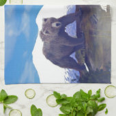 トレリングリズリー キッチンタオル (折り畳み)