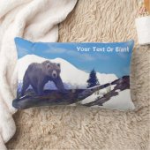 トレリングリズリー ランバークッション (ブランケット)