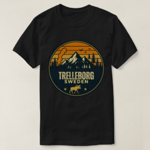 トレレボリ、スウェーデン Sverige Tシャツ