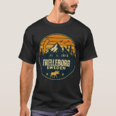 トレレボリ、スウェーデン Sverige Tシャツ (正面)