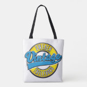 トレレボルグスウェーデンヴィンテージロゴ トートバッグ (裏面)