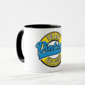 トレレボルグスウェーデンヴィンテージロゴ マグカップ (正面左)