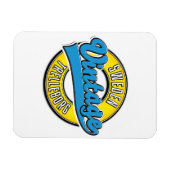 トレレボルグスウェーデンヴィンテージロゴ マグネット (横)