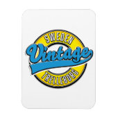 トレレボルグスウェーデンヴィンテージロゴ マグネット (縦)