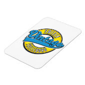 トレレボルグスウェーデンヴィンテージロゴ マグネット (左側)