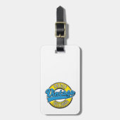 トレレボルグスウェーデンヴィンテージロゴ ラゲッジタグ (正面縦)