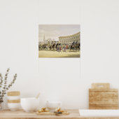 トレロスの行列の入り口， 1865 （色l） ポスター (キッチン)