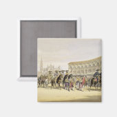 トレロスの行列の入り口, 1865 (色l) マグネット (正面/裏面)