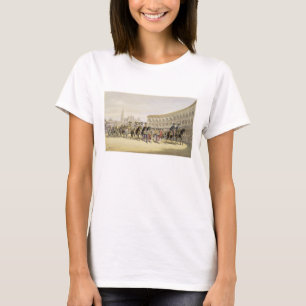 トレロスの行列の入り口, 1865 (色l) tシャツ