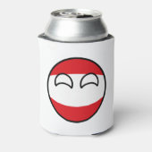 トレンおもしろいグオタク系の・オーストリアカントリーボール 缶クーラー (缶裏面)