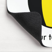 トレンおもしろいグオタク系の・ベルギー・カントリーボール マウスパッド (コーナー)