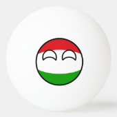 トレンおもしろいド・オタク系のハンガリー・カントリーボール 卓球ボール (裏面)