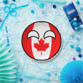 トレンおもしろいド・オタク系の・カナダ・カントリーボール ペーパープレート (パーティー)