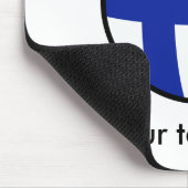 トレンおもしろいングオタク系のフィンランド・カントリーボール マウスパッド (コーナー)