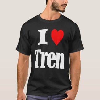 トレンが大好きな人向けの面白い引用 Tシャツ