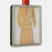 トレンチコート メタルオーナメント (右)