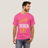 トレンチャーオペレータシャツ建築掘削Tr Tシャツ (正面フル)