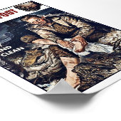 トレンチ足 ポスター (角)