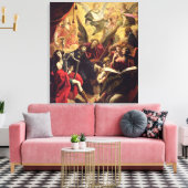 トレンティーノの聖ニコラス キャンバスプリント (インサイチュ (リビング))