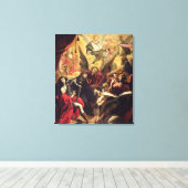 トレンティーノの聖ニコラス キャンバスプリント (インサイチュ (ウッドフロア))