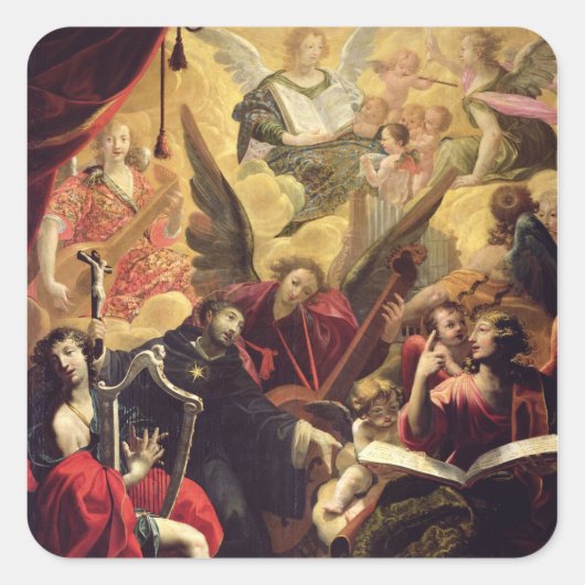 トレンティーノの聖ニコラス スクエアシール (正面)