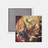 トレンティーノの聖ニコラス マグネット (正面/裏面)