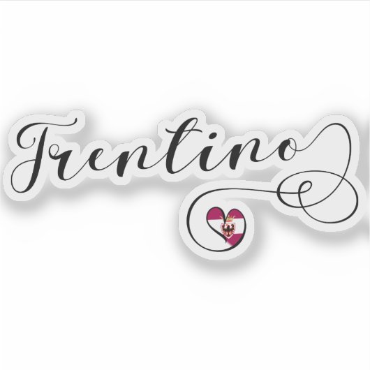 トレンティーノハート州旗，イタリア シール (正面)