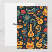 トレンディなシンコ・デ・マヨ柄でフィエスタを満喫しよう シーズンカード (正面/裏面)