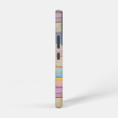 トレンディなフェイクパステルウッドハートターコイズビー信仰 SAMSUNG GALAXYケース (右側面)